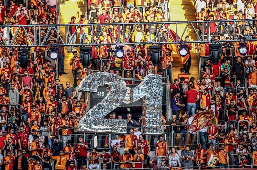 Galatasarayın 21. şampiyonluk kutlaması
