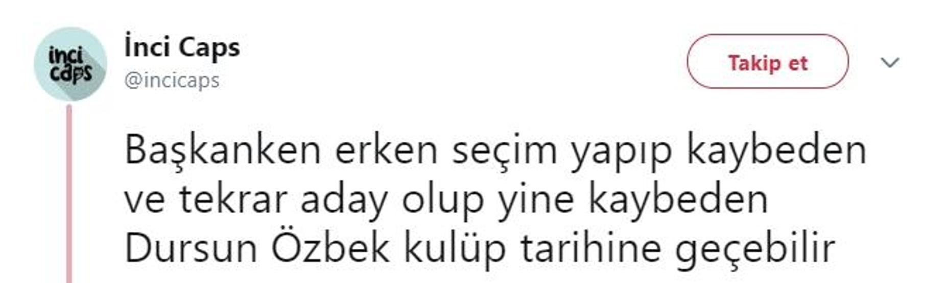 Dursun Özbeke büyük tepki