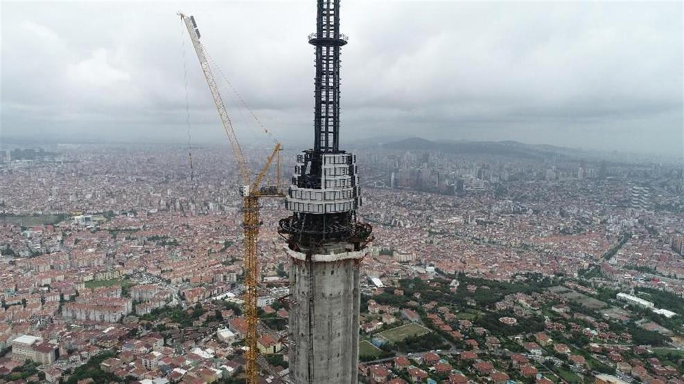 Çamlıca Kulesi Eyfel’i geçti