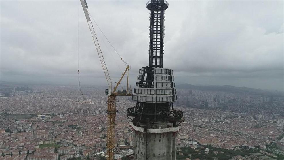 Çamlıca Kulesi Eyfel’i geçti