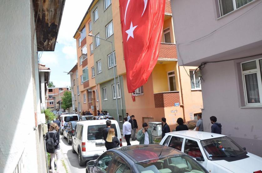 Şehidin acı haberi babaevine ulaştı