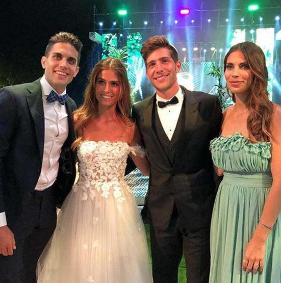 Sergi Roberto ünlü model Coral Simanovichle evlendi