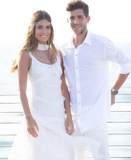 Sergi Roberto ünlü model Coral Simanovichle evlendi