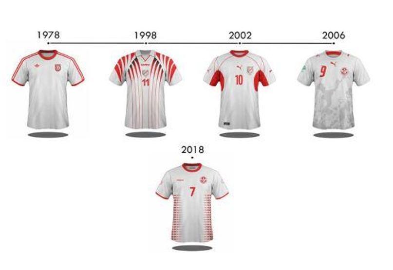 Dünya Kupasına katılan 32 takımın formaları yıllar içinde böyle değişti