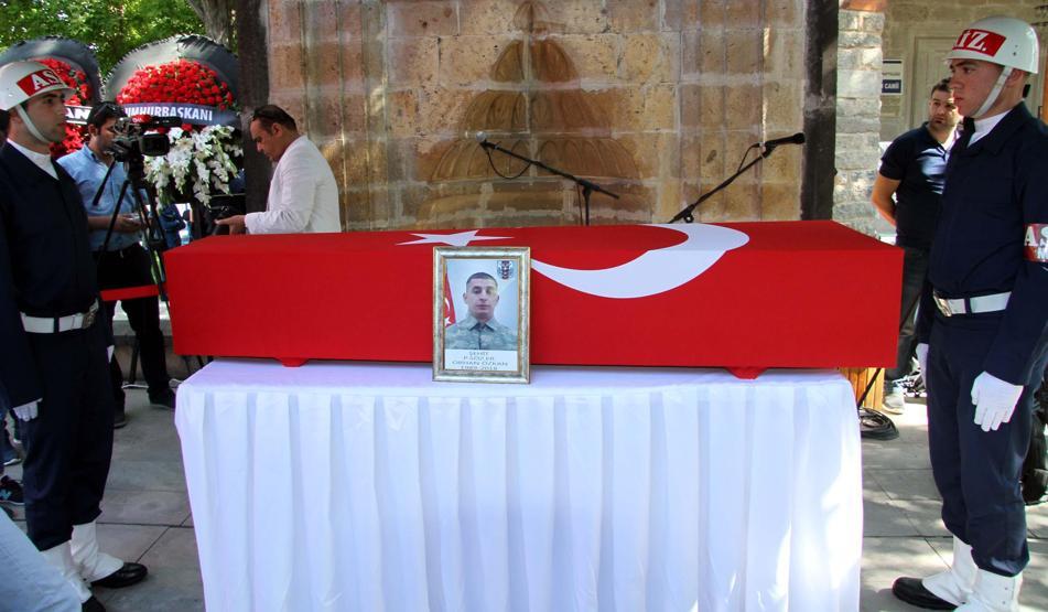 Şehit Orhan Özkan son yolculuğuna uğurlandı