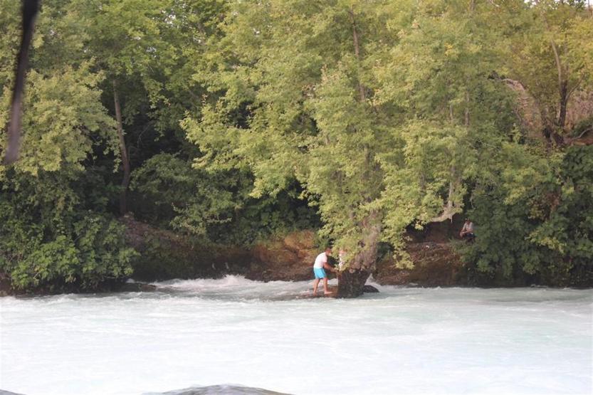Antalyada bir garip olay Kurtarılmayı reddettiler