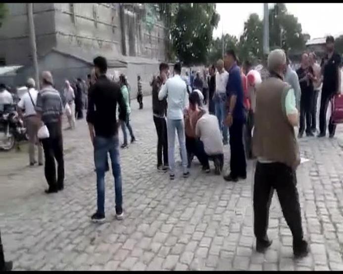 Beyazıt Meydanı bir anda karıştı