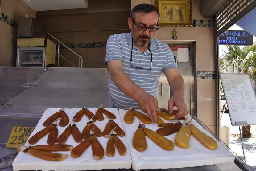 Kefal havyarı kilogramı 600 liradan satılıyor