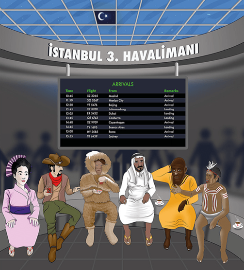 AK Parti çocuklara icraatlarını boyama kitabı ile anlattı