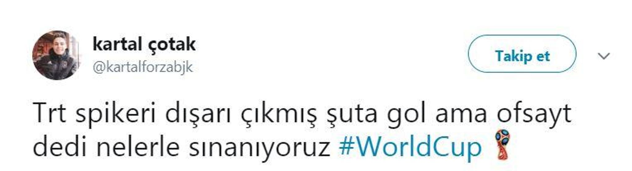 TRT spikeri pozisyonu gol sandı