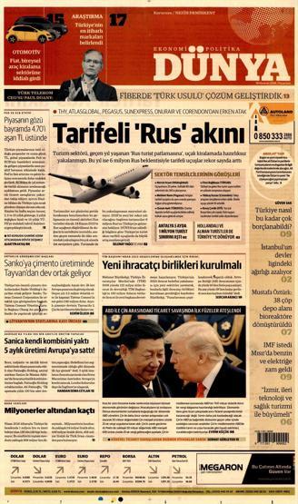 18 Haziran 2018 - Gazetelerin birinci sayfaları