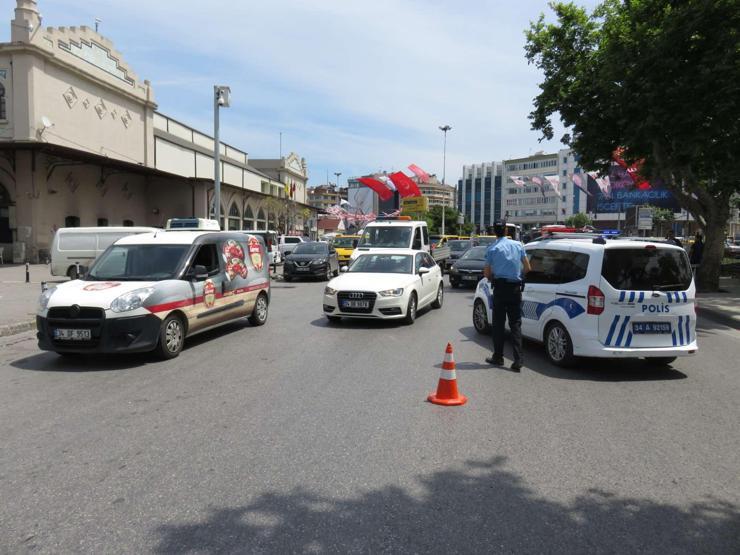 Kadıköyde hareketli dakikalar