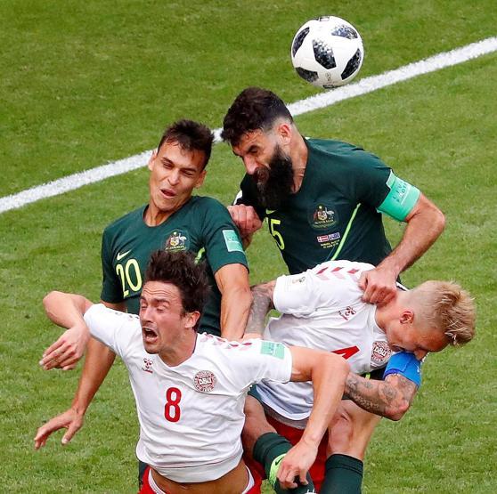 Danimarkalı futbolcu Danimarkanın kabusu oldu