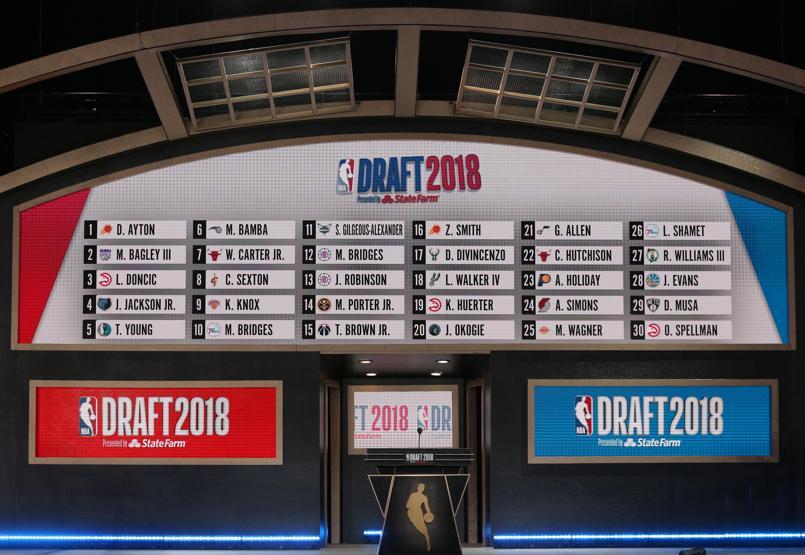 2018 NBA Draftı sonuçları... Tam liste