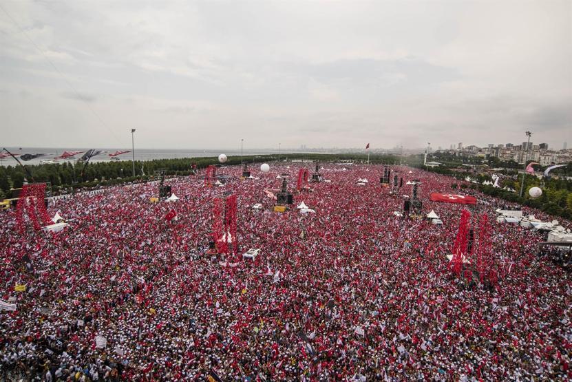 Muharrem İncenin Maltepe mitinginde son kareler