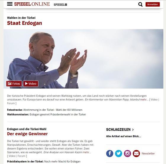 Dünya medyası Erdoğanın zaferini böyle gördü