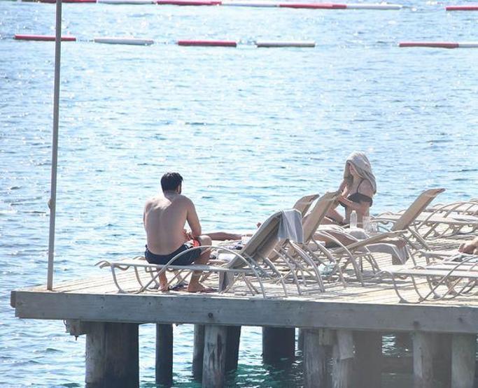 Uğur Akkuş Alman kız arkadaşı ile tatilde