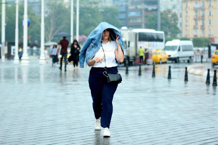 İstanbulda sağanak başladı