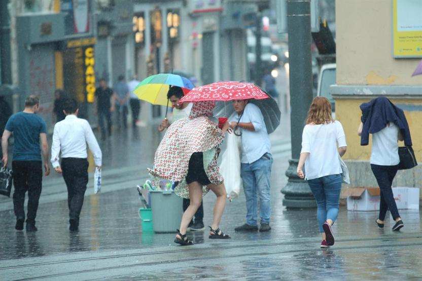 İstanbulda sağanak başladı