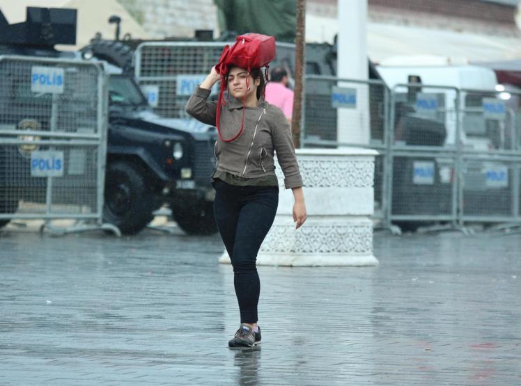 İstanbulda sağanak başladı