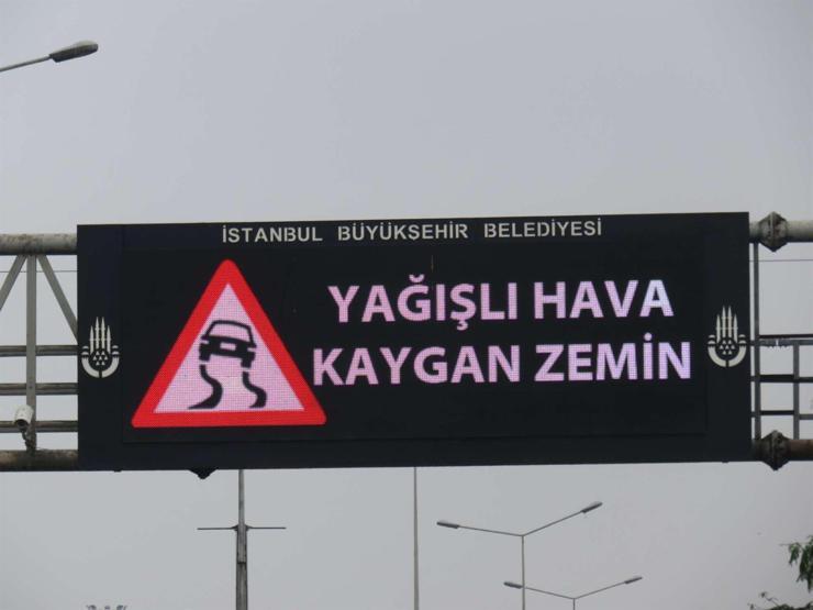 İstanbulda sağanak başladı