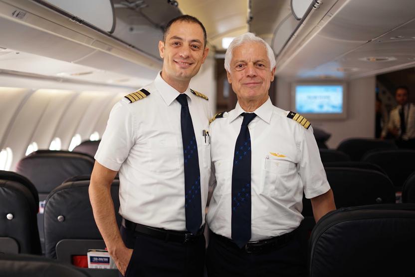 Türk Hava Yolları’nın 45 yıllık pilotu emekli oldu