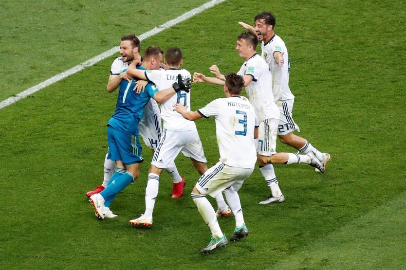 Rusya çeyrek finalde
