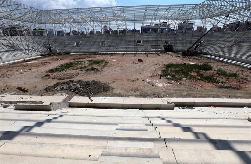 Ankaranın yeni stadının yüzde 70i bitti