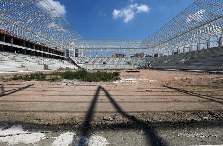 Ankaranın yeni stadının yüzde 70i bitti
