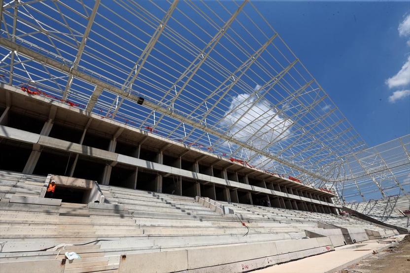 Ankaranın yeni stadının yüzde 70i bitti