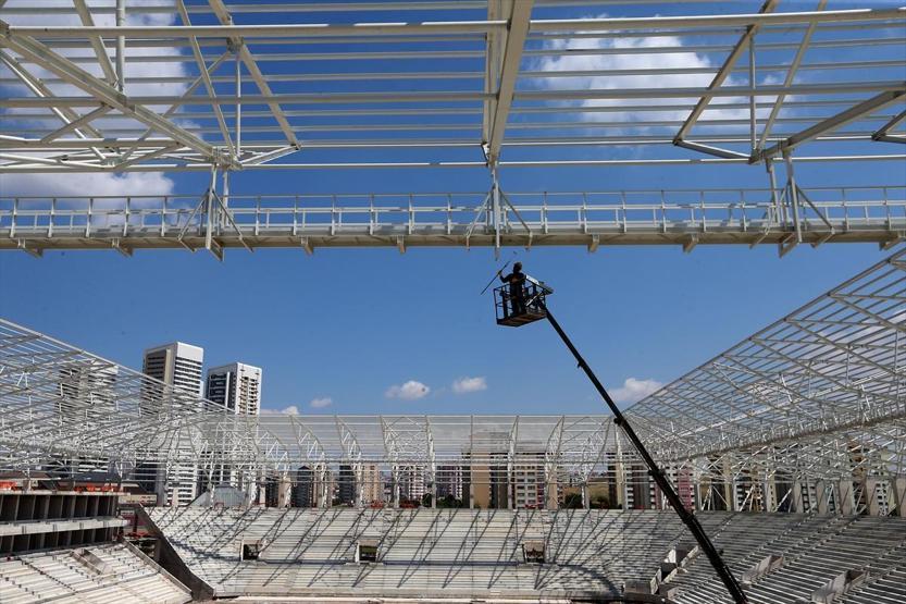 Ankaranın yeni stadının yüzde 70i bitti