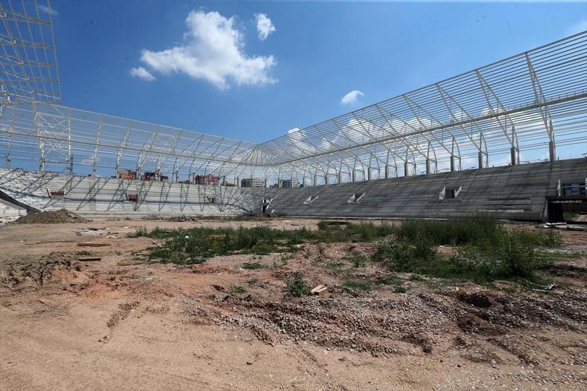 Ankaranın yeni stadının yüzde 70i bitti
