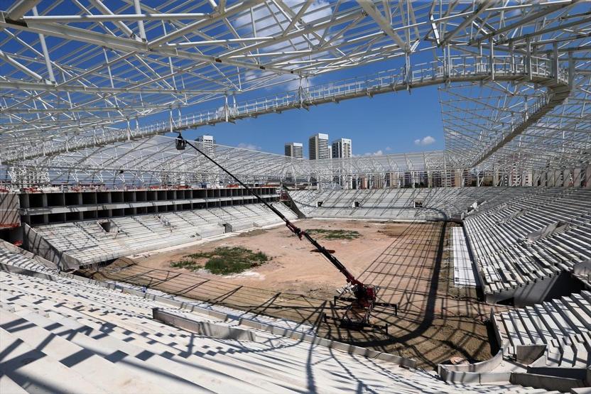 Ankaranın yeni stadının yüzde 70i bitti