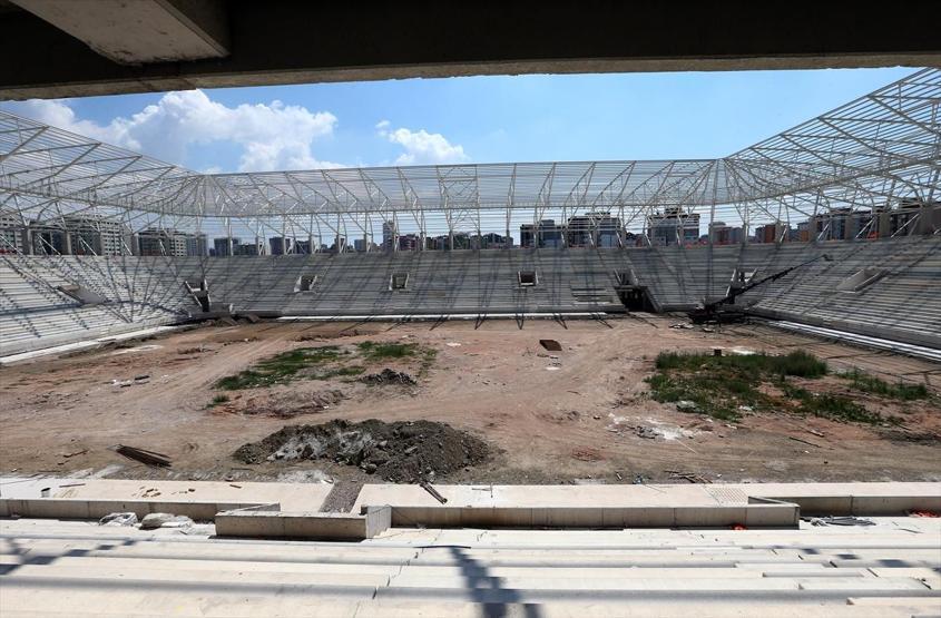 Ankaranın yeni stadının yüzde 70i bitti