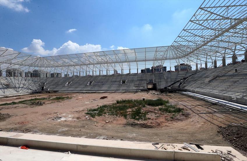 Ankaranın yeni stadının yüzde 70i bitti