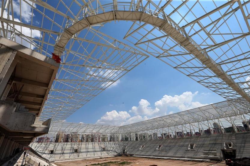 Ankaranın yeni stadının yüzde 70i bitti