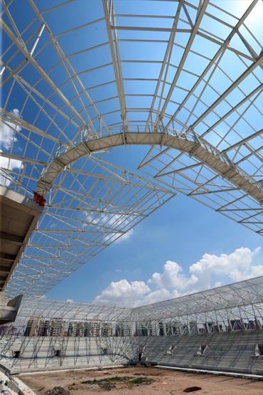 Ankaranın yeni stadının yüzde 70i bitti