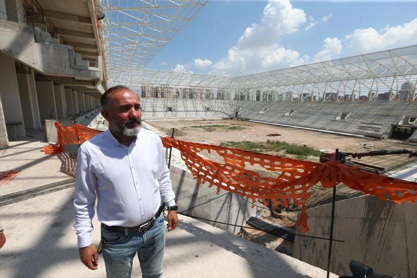 Ankaranın yeni stadının yüzde 70i bitti