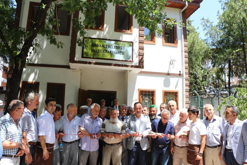 Kırıkkale’de Millet Kıraathanesi açıldı