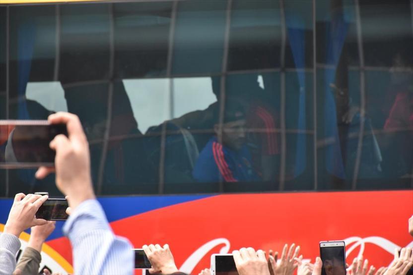 Kolombiya şampiyon gibi karşılandı