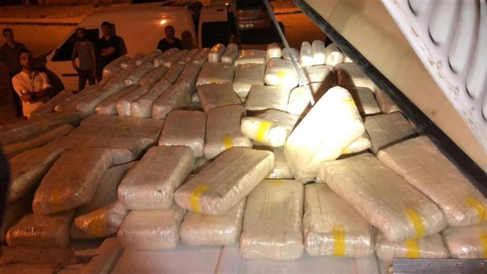 Yolcu minibüsünden 63 kilo eroin çıktı