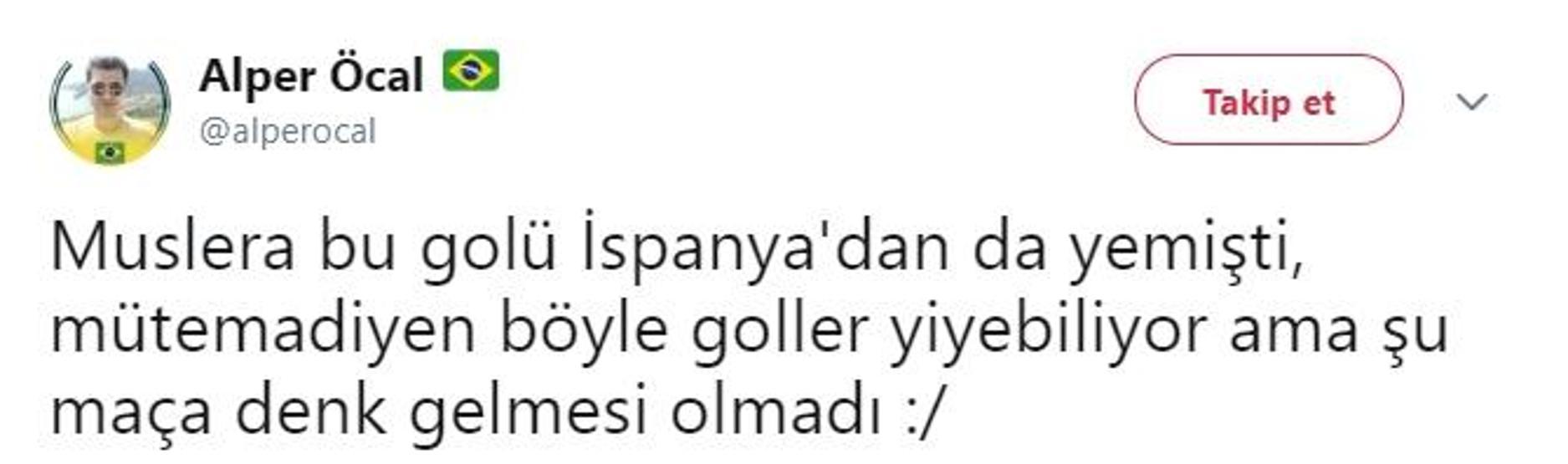 Musleranın yediği gol Twitterı salladı
