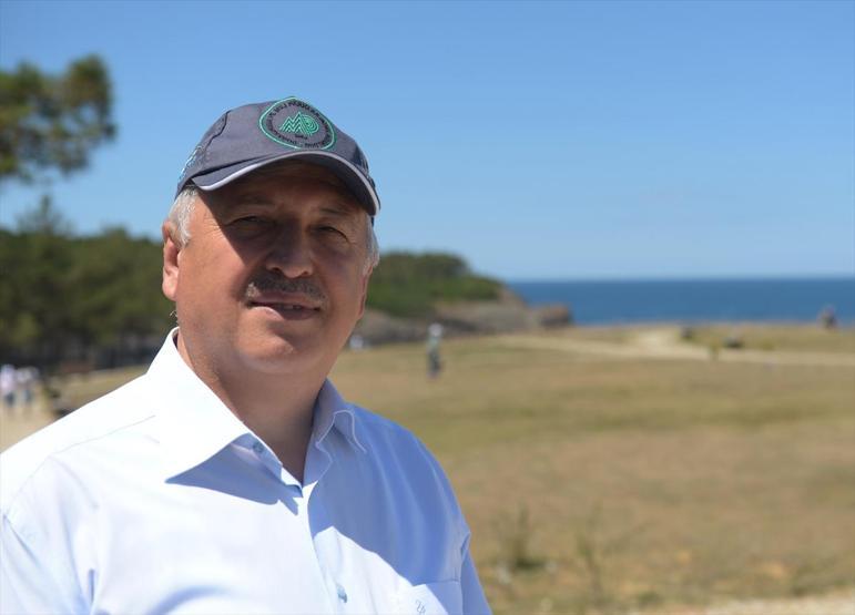 Hamsilos Tabiat Parkı ziyaretçilerine görsel şölen sunuyor