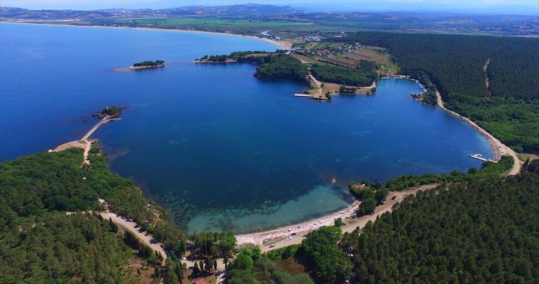 Hamsilos Tabiat Parkı ziyaretçilerine görsel şölen sunuyor
