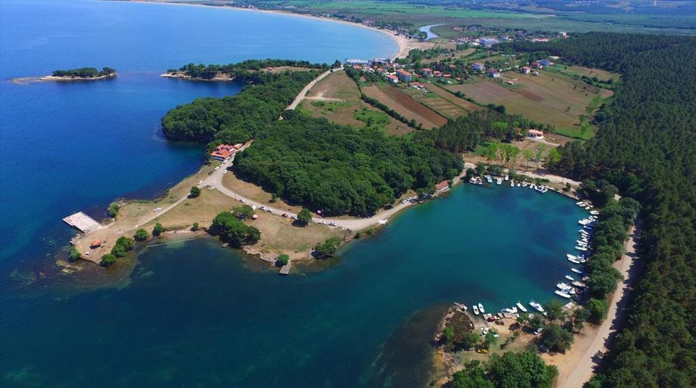 Hamsilos Tabiat Parkı ziyaretçilerine görsel şölen sunuyor