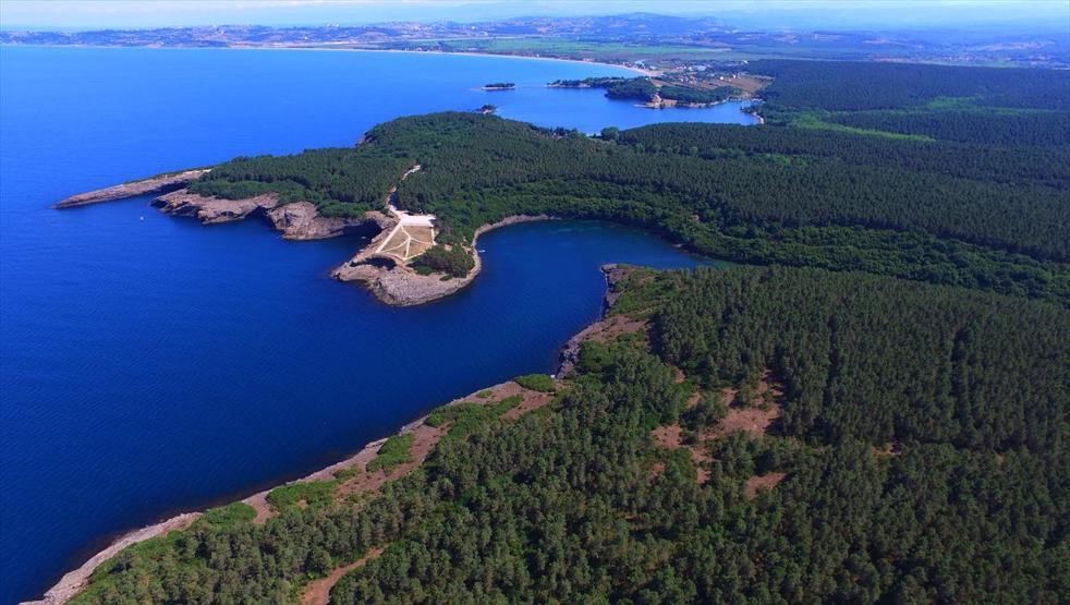 Hamsilos Tabiat Parkı ziyaretçilerine görsel şölen sunuyor