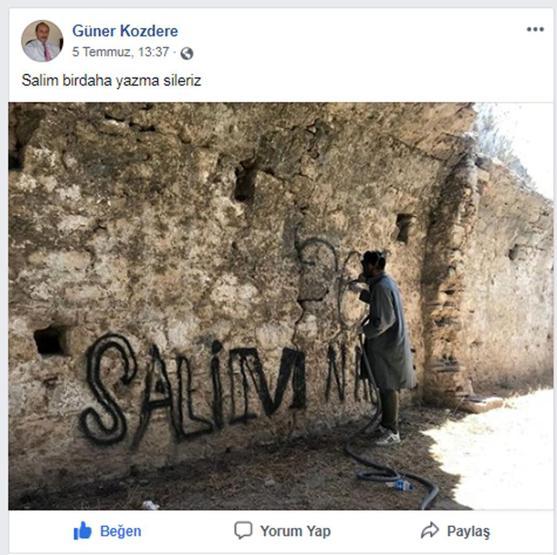 Side Müzesi Müdüründen ilginç tepki: Rukiye sen bu Mustafayı sil bence