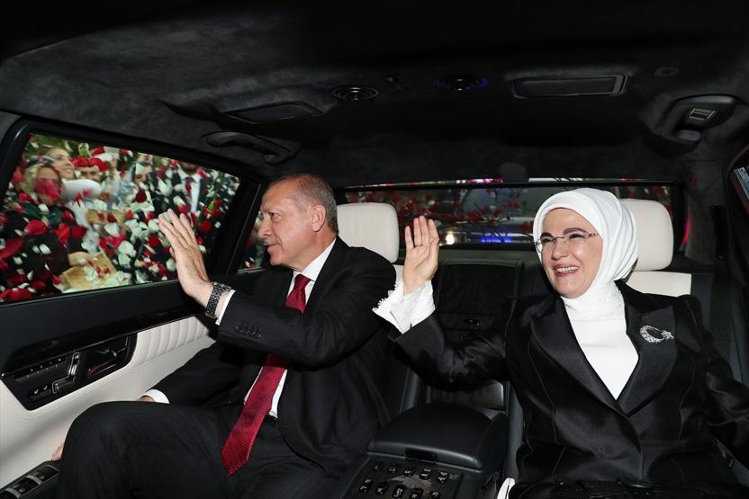 Yeni sistem resmen başladı: İşte Cumhurbaşkanı Erdoğanın yemin töreninden kareler