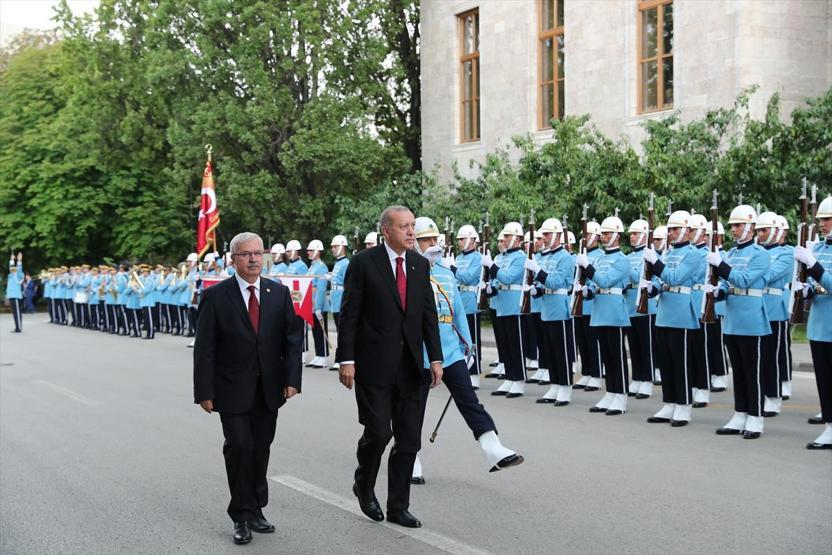 Yeni sistem resmen başladı: İşte Cumhurbaşkanı Erdoğanın yemin töreninden kareler