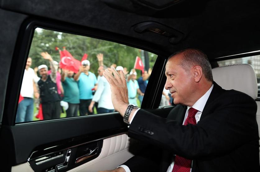 Yeni sistem resmen başladı: İşte Cumhurbaşkanı Erdoğanın yemin töreninden kareler